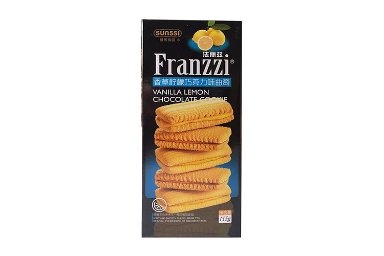 FRANZZI VANILLA LEMON CHOCOLATE COOKIE 115G